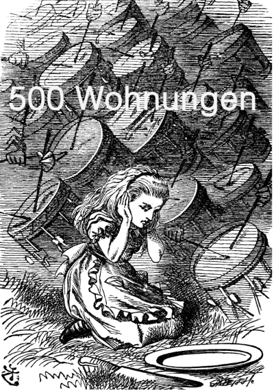 500 Wohnungen auf dem Dragonerareal / Rathausblock